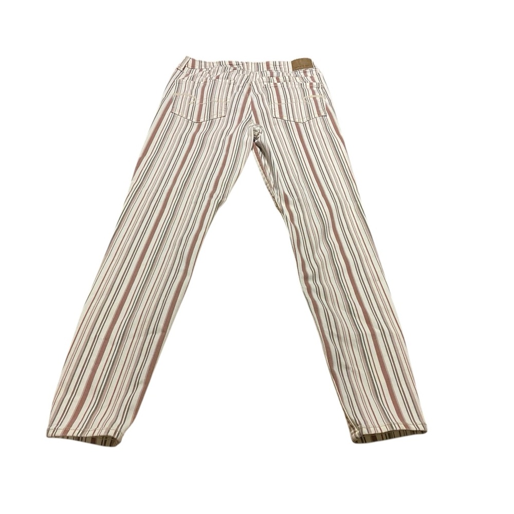 American Eagle Hi-Rise Jegging Women’s Size 6 Multi Striped Pants Skinny Jeans - Picture 11 of 14